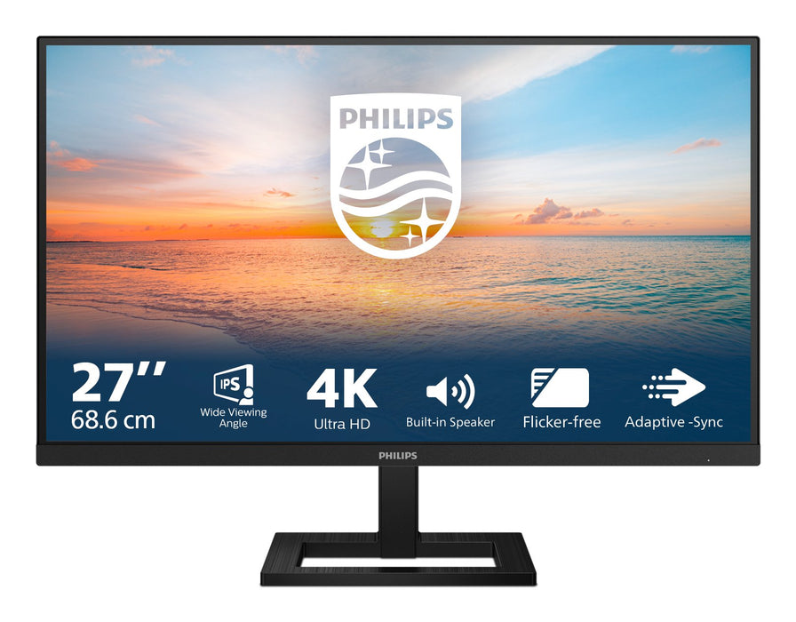 EAN 8712581805777 - Philips 1000 series 27E1N1800AE/00 pantalla para PC 68,6 cm (27") 3840 x 2160 Pixeles 4K Ultra HD LED Neg imagen 2
