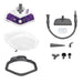 EAN 8007411011443 - Polti Vaporetto SV440_Double Fregona a vapor 0,3 L 1500 W Violeta, Blanco imagen 5