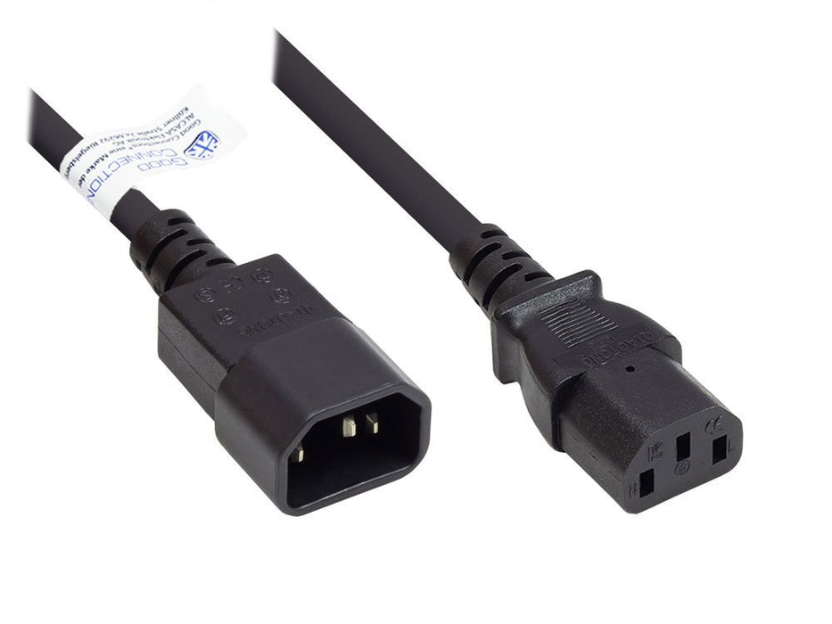 EAN 4014619169559 - Alcasa P1430-S020 cable de transmisión Negro 2 m C14 acoplador C13 acoplador imagen 1
