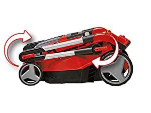 Cortacésped Einhell Power X-Change Battery Rasarro 36/36, 36 Volt (2x18v) Rojo/Negro, 2x Batería De Iones De Litio Más 3.0ah 3413282