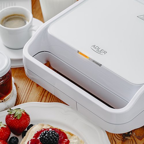 EAN 5905575902559 - Adler AD 3070w sandwichera 1100 W Blanco imagen 12