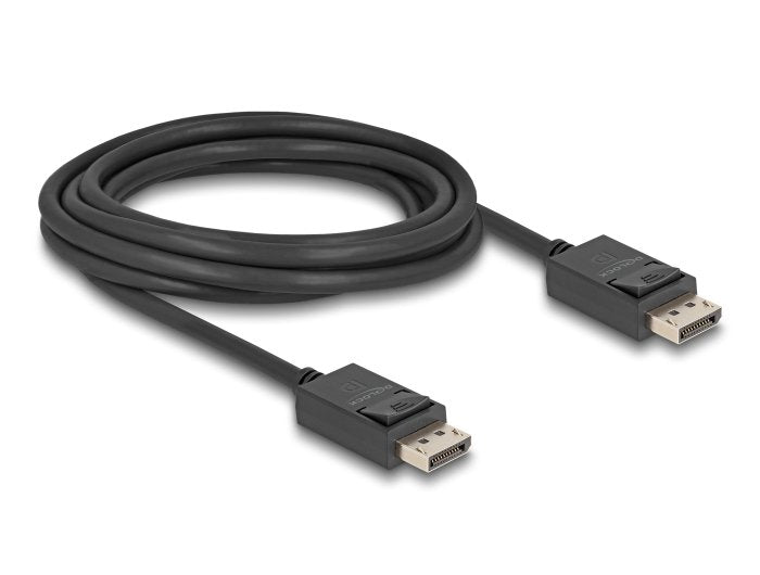 Delock 80494 Cable Displayport 16k 30 Hz / 8k 60 Hz 40 Gbps 3 M