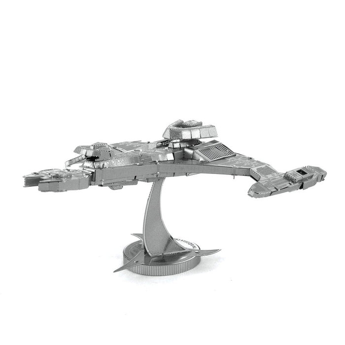 EAN 0032309012835 - Metal Earth Klingon Vorcha Maqueta de transbordador Kit de montaje imagen 3