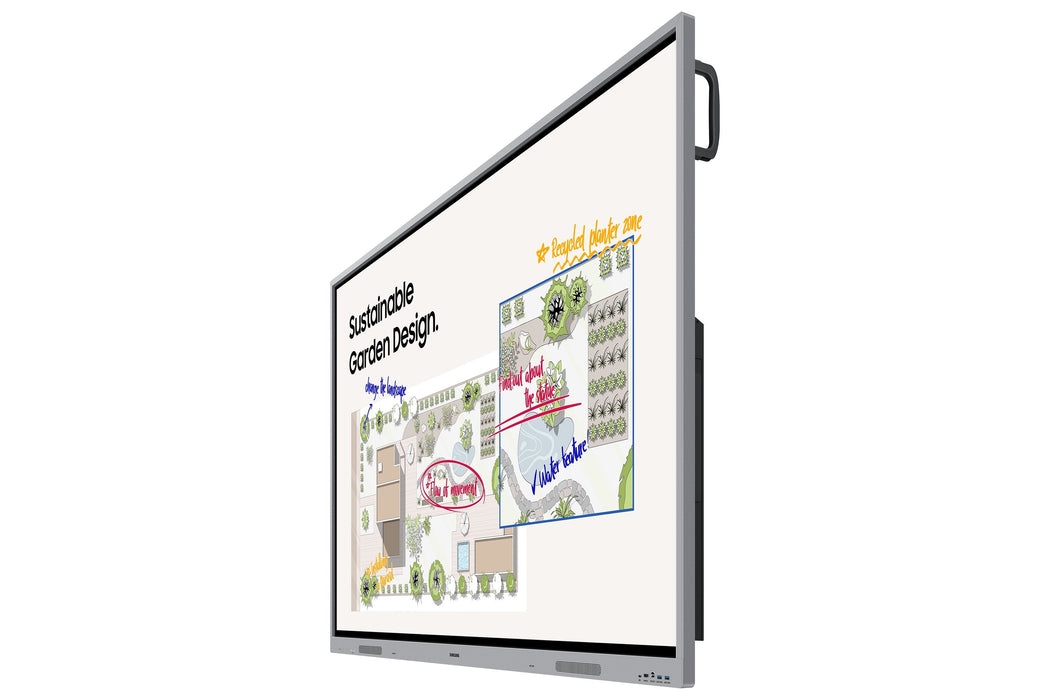217,4cm 86" (3840x2160) Samsung We86fx 16:9 4k Ips 8ms Hdmi Usb-C Usb Vesa Speaker Touch 16 7 Black