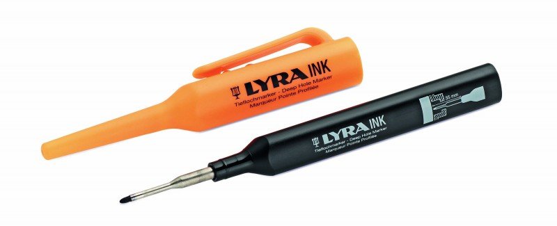Cimco 212186 Tieflochmarker Rojo