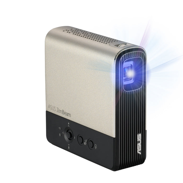 EAN 4711081014331 - ASUS ZenBeam E2 Proyector de alcance estándar 300 lúmenes ANSI DLP WVGA (854x480) Negro, Oro imagen 1
