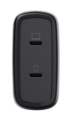 Cargador Usb Gan Trust Maxo 65w 2xusb-C Incluye Cable Usb-C 2m Color Negro