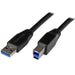 EAN 0065030861359 - StarTech.com USB3SAB10M cable USB USB 3.2 Gen 1 (3.1 Gen 1) USB A USB B 5 Gbit/s Negro imagen 3