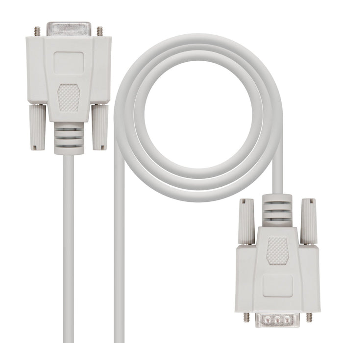 EAN 8433281004108 - Nanocable 10.14.0506 cable de serie Beige 6 m DB9 imagen 1