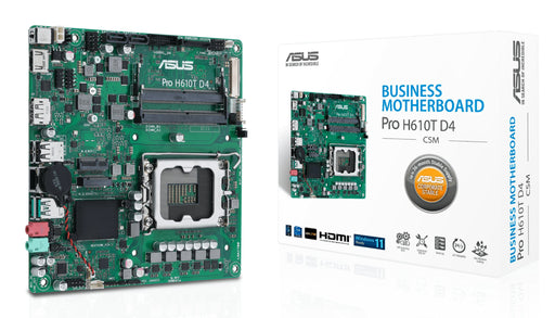 EAN 4711081679851 - ASUS Pro H610T D4-CSM Intel H610 LGA 1700 mini ITX imagen 1