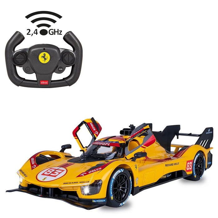 Jamara Ferrari 499p-N83 1:14 Amarillo 2,4ghz Tür Manuell