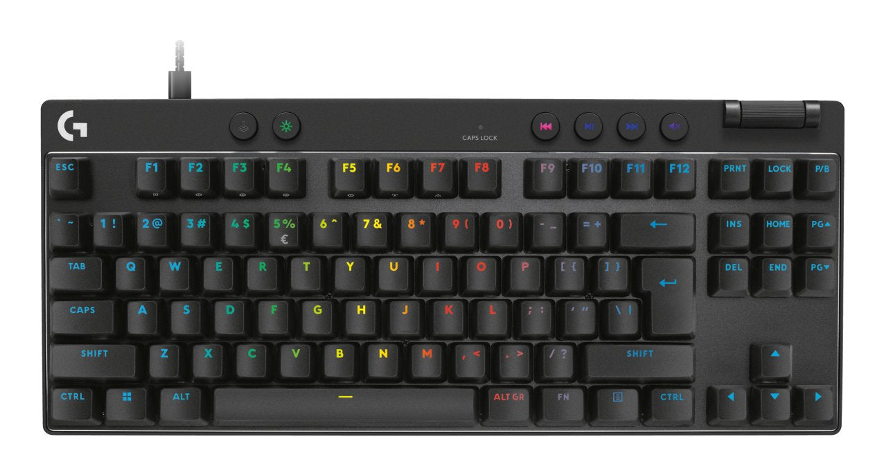EAN 5099206126480 - Logitech G PRO X TKL Rapid teclado Juego USB QWERTY Internacional de EE.UU. Negro imagen 1