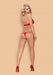 EAN 5901688216675 - Obsessive 838-SET-3 S/M conjunto de ropa interior y bodi Conjunto de lencería Rojo Poliamida imagen 4