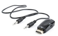 EAN 8716309085915 - Gembird A-HDMI-VGA-02 cambiador de género para cable VGA (D-Sub) Negro imagen 1