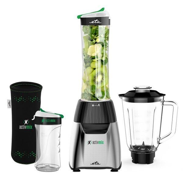 EAN 8590393254361 - Eta ETA210390000 licuadora 1 L Licuadora de vaso 350 W Negro, Acero inoxidable, Transparente imagen 1