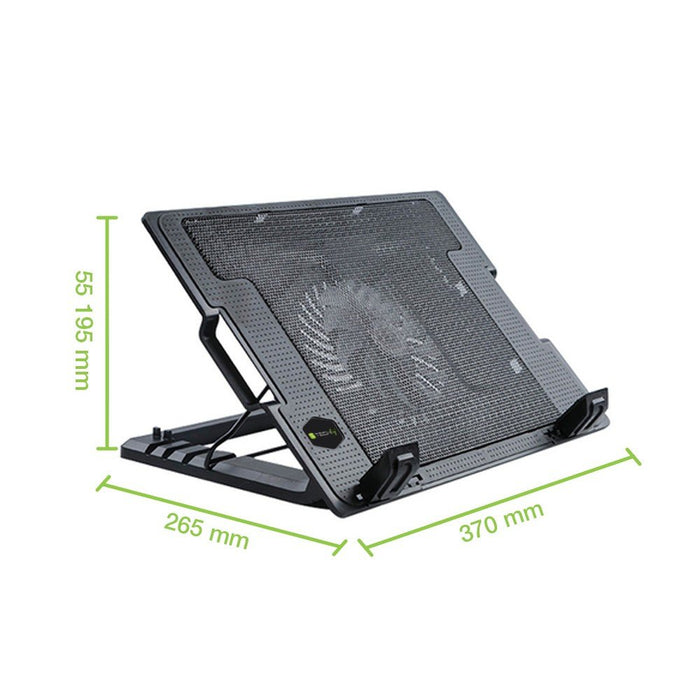 EAN 8051128106244 - Techly ICOOL-CP12TY almohadilla fría 43,9 cm (17.3") 1400 RPM Negro imagen 3