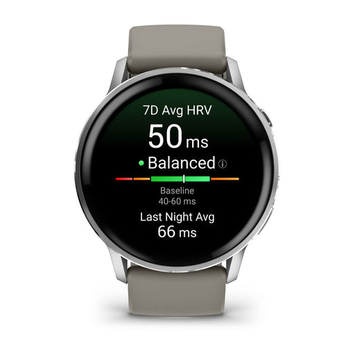 EAN 0753759342883 - Garmin Venu 4 3,56 cm (1.4") AMOLED 45 mm Digital 454 x 454 Pixeles Pantalla táctil Plata Wifi GPS (satél imagen 2