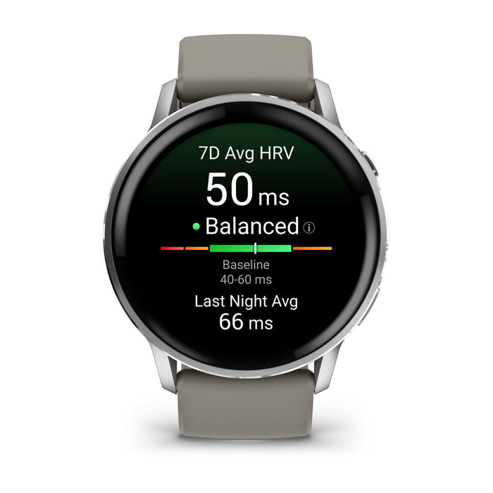 EAN 0753759342883 - Garmin Venu 4 3,56 cm (1.4") AMOLED 45 mm Digital 454 x 454 Pixeles Pantalla táctil Plata Wifi GPS (satél imagen 2