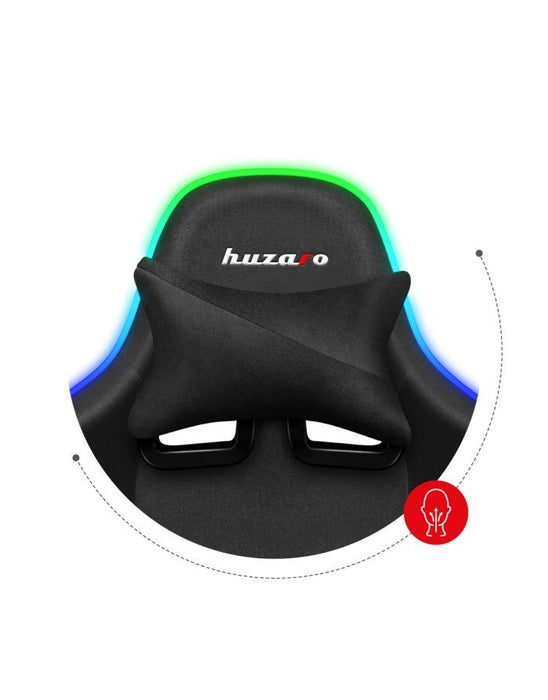 EAN 5903796013047 - Huzaro Force 6.2 RGB Silla para videojuegos de PC Asiento (de seguridad) de butaca Negro imagen 15
