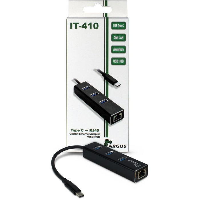 EAN 4260455643108 - Inter-Tech ARGUS IT-410 USB 3.2 Gen 1 (3.1 Gen 1) Type-C Negro imagen 2