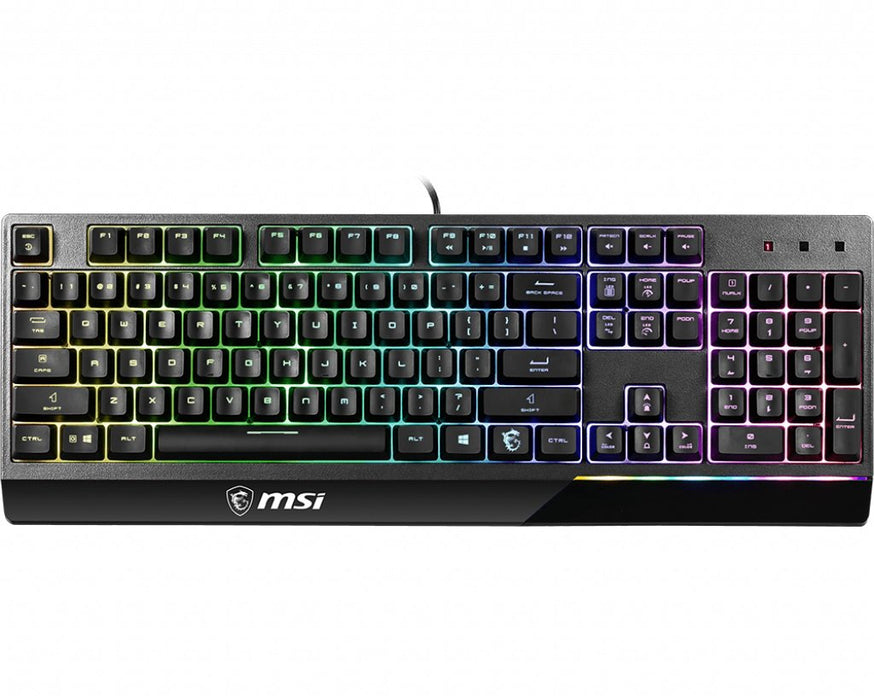 Teclado Español Msi Vigor Gk30 Usb Qwerty Negro