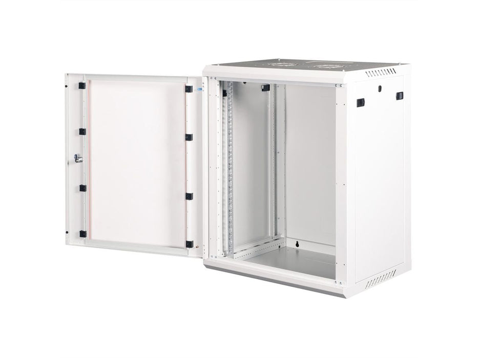 Roline 19-Zoll Wandgehuse Basic Plus 15he, 600x450 Bxt Grau