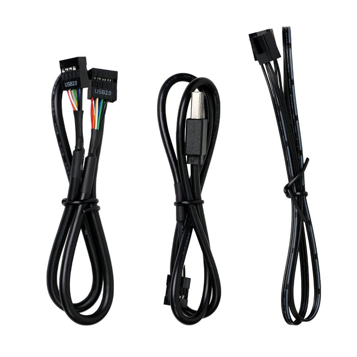 Lian Li Edge Hub (4x Usb, 6x Pwm) Schwarz