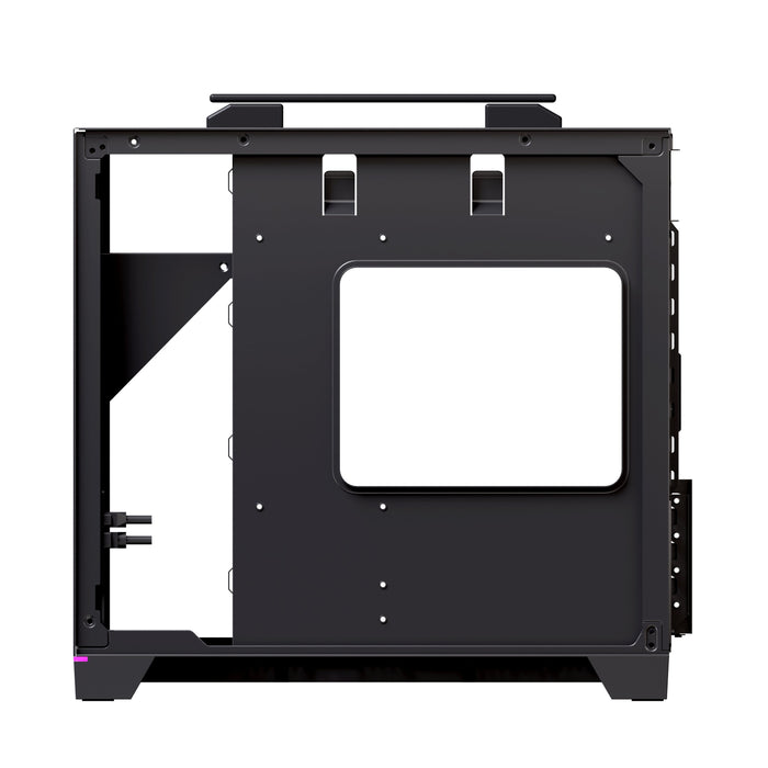 Caja Pc  Micro-Atx Semitorre Einarex Pm300 Core C-Templado Negra Excs-Pm-300c-B