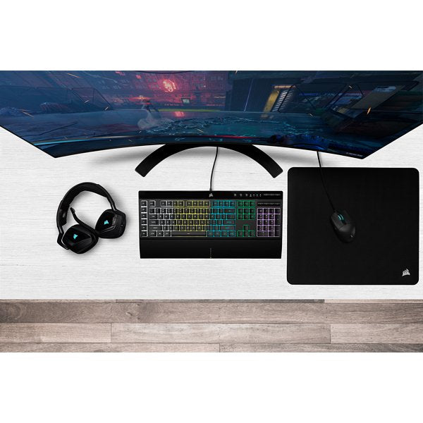 EAN 0840006631798 - Corsair K55 RGB PRO teclado Juego USB QWERTY Inglés de EE. UU. Negro imagen 2