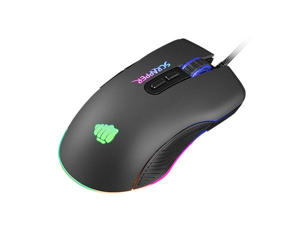 EAN 5901969426694 - FURY Scrapper ratón Juego Ambidextro USB tipo A Óptico 6400 DPI imagen 4