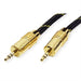 EAN 7611990112159 - ROLINE 11.09.4289 cable de audio 10 m 3,5mm Negro, Oro imagen 2
