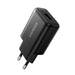 EAN 6957303872732 - Ugreen 70273 cargador de dispositivo móvil Smartphone Negro USB Carga rápida Interior imagen 1