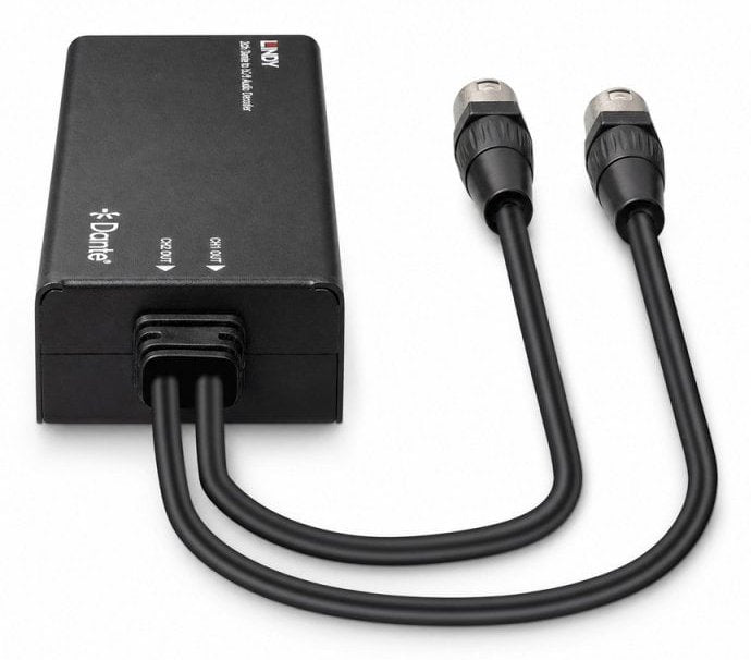 2ch Dante  To Xlr Audio Decoder