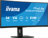 EAN 4948570125142 - iiyama ProLite XCB3497WQSNP-B1 pantalla para PC 86,4 cm (34") 3440 x 1440 Pixeles UltraWide Quad HD LED N imagen 4
