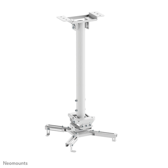 Neomounts Deckenhalter Projektor 35kg Voll Bew. Höv Blanco 60.5-90.5cm