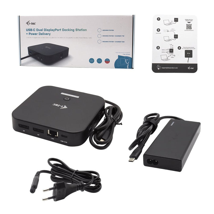 EAN 8595611703775 - i-tec C31DUALDPDOCKPD65W base para portátil y replicador de puertos Alámbrico USB 3.2 Gen 1 (3.1 Gen 1) T imagen 8