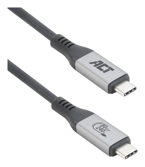Cable Usb4 Act Connectivity 80 Gbps Thunderbolt 5 240 W Usb Type C Certificado Por Usb If 1 5 M.