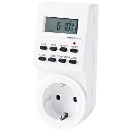 EAN 8420738494018 - Silver Electronics 49401 contador eléctrico Blanco Programador eléctrico diario/semanal imagen 2