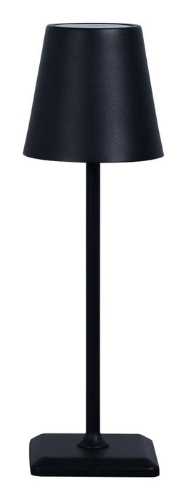 Techly I-Led Lamp-Bk Lámpara De Mesa Led Táctil Inalámbrica Negra
