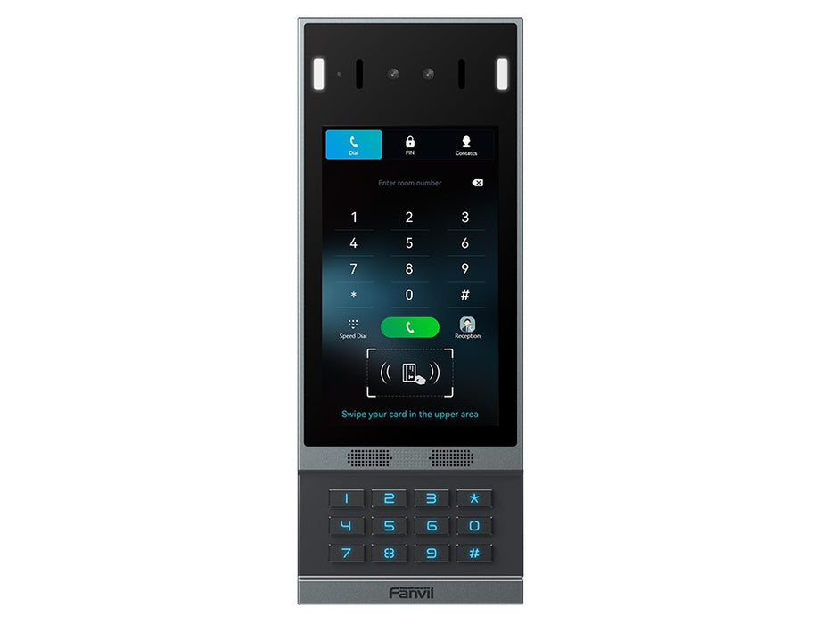 EAN 6937295604962 - Fanvil i67 sistema de intercomunicación de video 2 MP 17,8 cm (7") Negro, Gris imagen 1