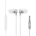 EAN 8432426457229 - Energy Sistem Metallized Auriculares Alámbrico Dentro de oído Llamadas/Música Plata, Blanco imagen 4
