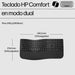 EAN 0197498231280 - HP 680 Comfort Dual-Mode Keyboard teclado Hogar RF Wireless + Bluetooth Negro imagen 3