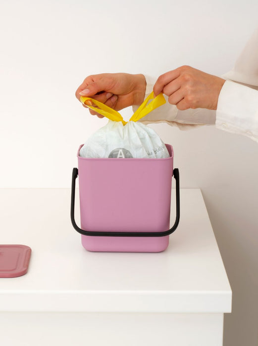Brabantia Sort & Go Abfallbehäl. Lilac Pink 3 L