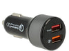 EAN 4043619627394 - Navilock 62739 cargador de dispositivo móvil Smartphone, Tableta, Universal Negro Encendedor de cigarrill imagen 1