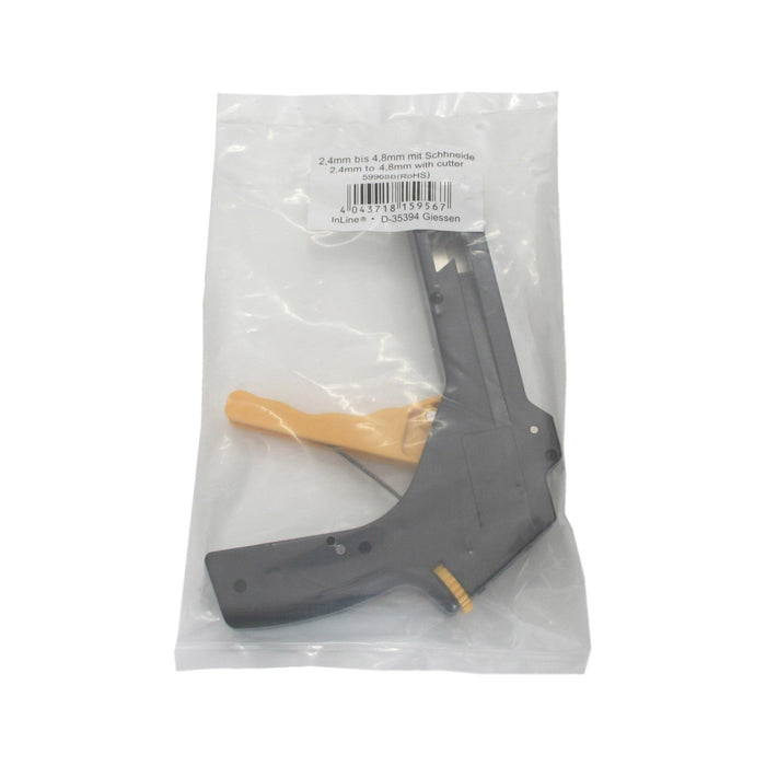 Pistola Para Bridas Inline Con Cortador De 2,4 A 4,8 Mm