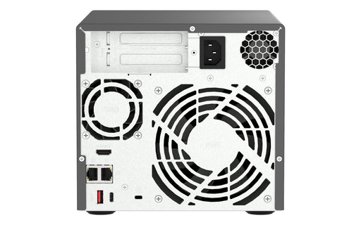 EAN 4711103082355 - QNAP TVS-H474 NAS Torre Intel® Pentium® G7400 8 GB DDR4 0 TB QuTS hero Negro imagen 2