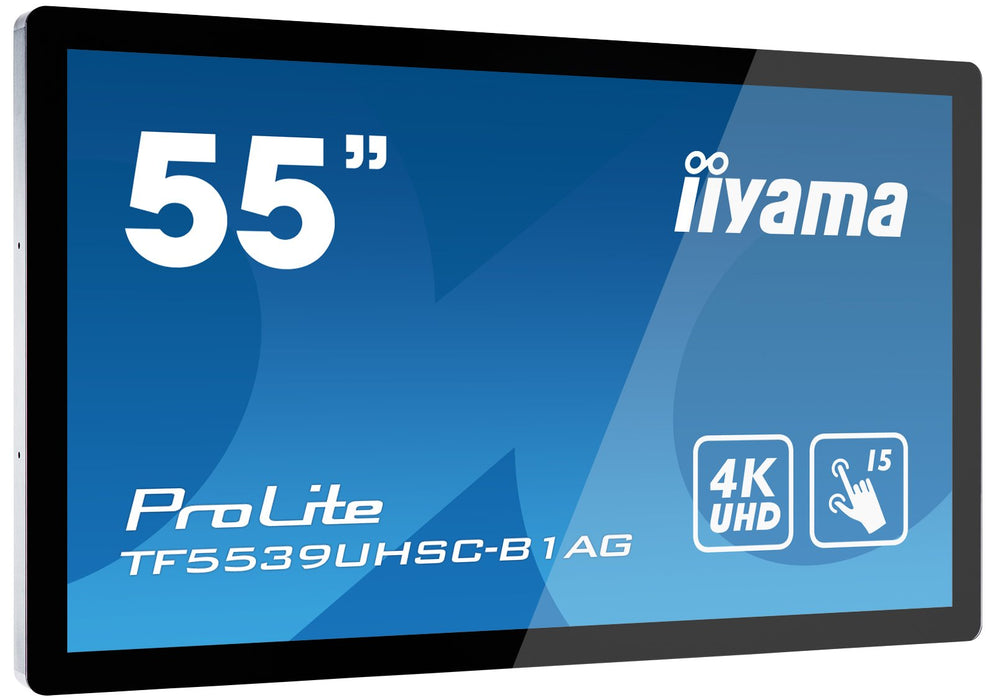 Monitor Iiyama 55 Tf5539uhsc-B1ag Touch  8ms,24/7,Dvi,Hdmi,Vga