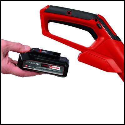 EAN 4006825655193 - Einhell GE-CT 18/28 Li-Solo 28 cm Batería Negro, Rojo imagen 6