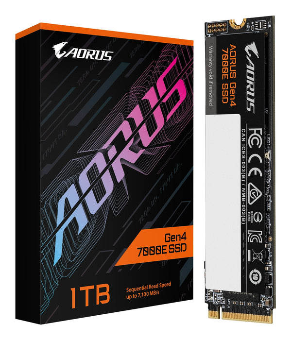 Gigabyte Aorus Gen4 7000e Ssd 1tb Nvme M.2