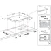 EAN 8003437602429 - Whirlpool WB B8360 NE Negro Integrado 59 cm Con placa de inducción 4 zona(s) imagen 12